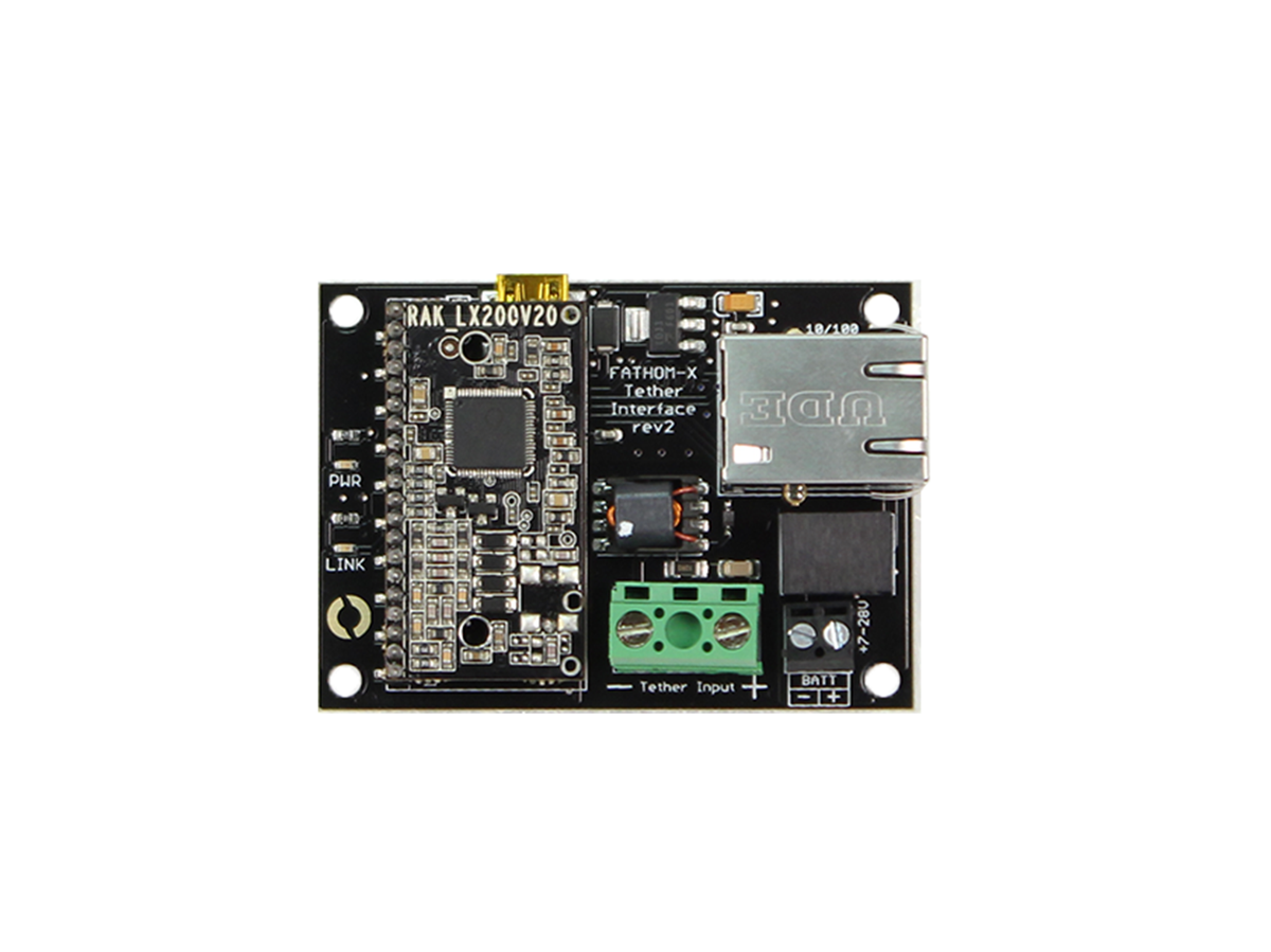Fathom-X Tether Interface Board