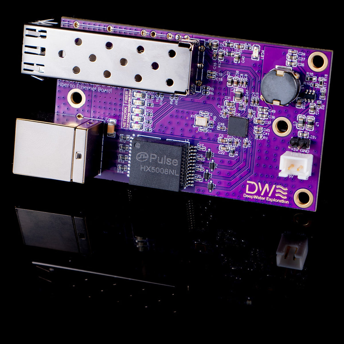Gigabit Fiber to Ethernet Converter Board